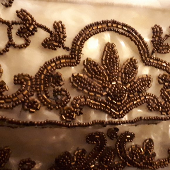 Rare Vintage 1940's Handmade Clear Clutch - Picture 12 of 16